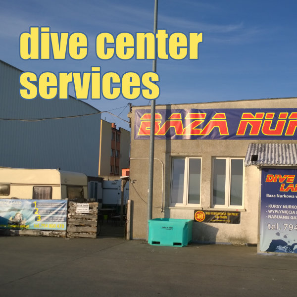 baza nurkowa - usługi