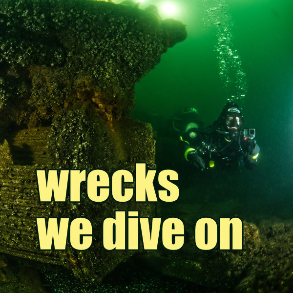 wraki na które pływamy